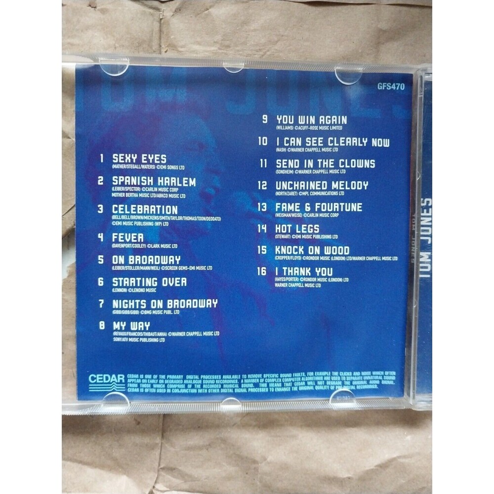 Tom Jones - Celebration (CD) - Picture 3 of 5